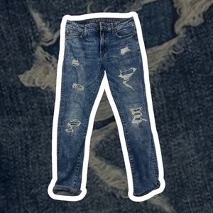 30x32 American eagle Ripped blue flex Jeans Mens